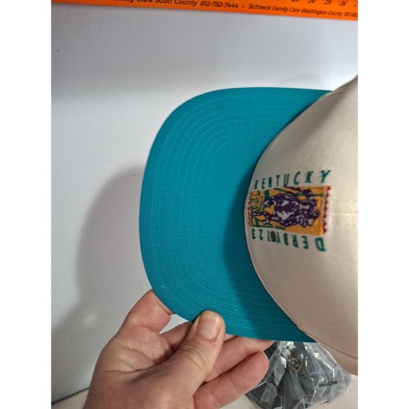 Vintage RARE 1997 Kentucky Derby‎ 123 Snapback Baseball Cap Hat - Picture 6 of 9